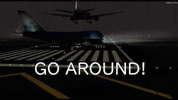 [Sim] Surprise! Heathrow 27R Approach CAT 1 Minima / PMDG 777 / P3D V4.5 / Auto Land / Go Around