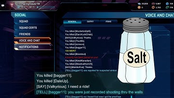 Stationary Planetman hackusates after getting beamed | PlanetSide 2