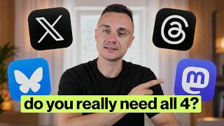 Bluesky vs Mastodon vs Threads vs X: The Honest 2026 Comparison