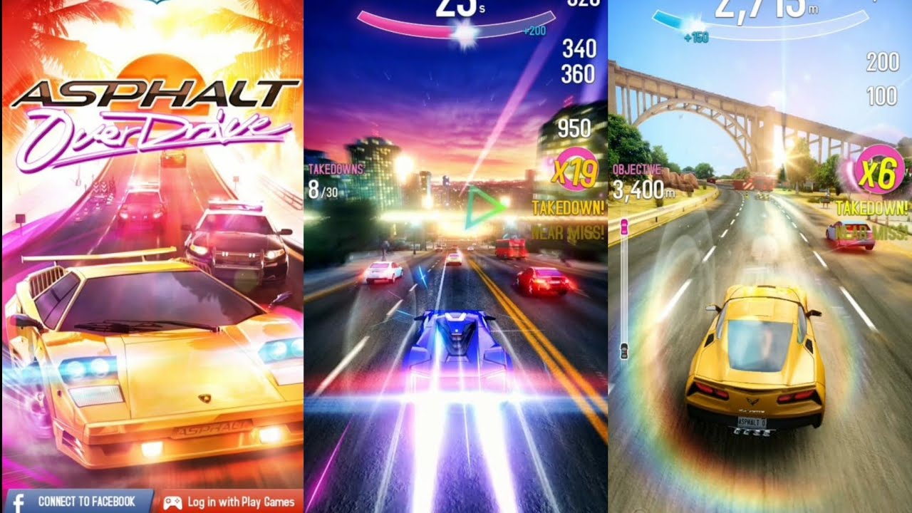 Asphalt Overdrive v1.3.1b Google Play Offline Android Gameplay (60 FPS)