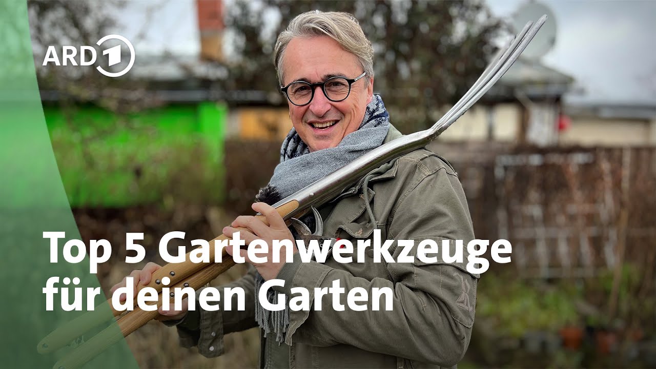Diese fünf Gartenwerkzeuge brauchst du wirklich! | Horst sein Schrebergarten | rbb