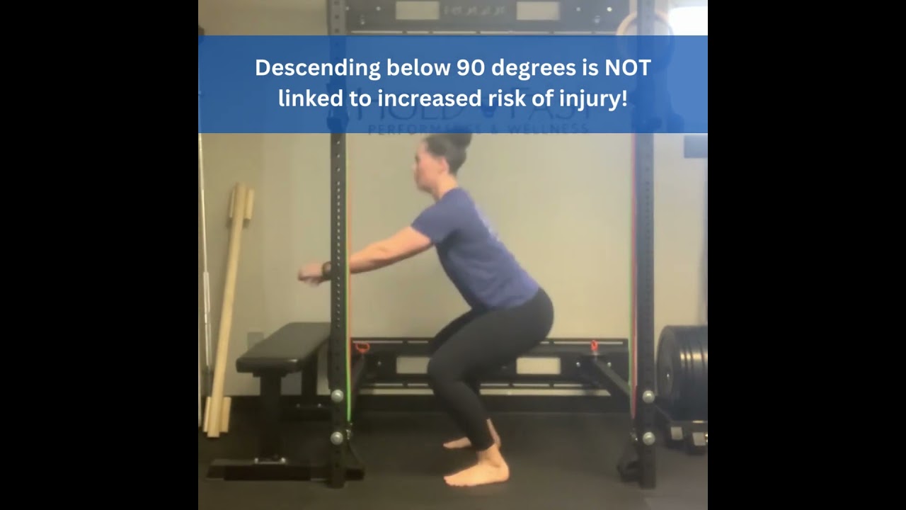 Squat Myth #3: Past 90 degrees is bad for the knees