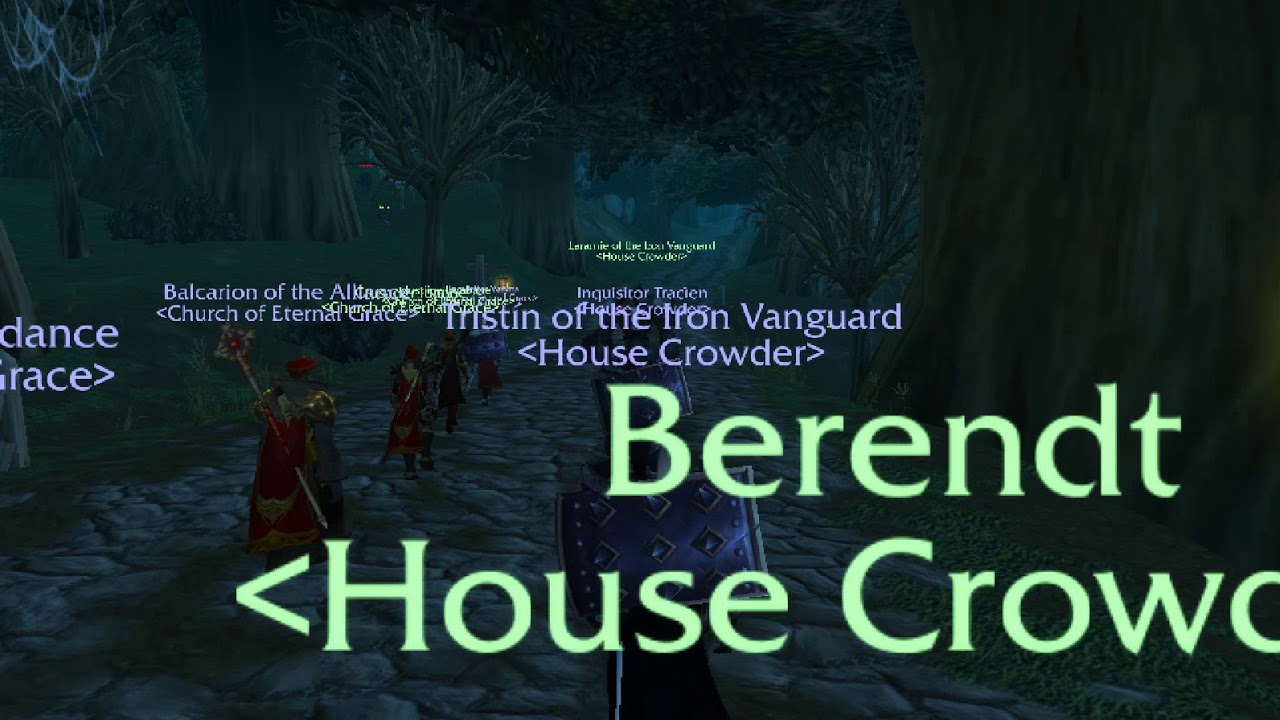 House Crowder and The church of Eternal Grace walking to battle! YouTube