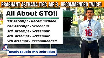 Ep 2 TGC AIR 3 - Prashant Asthana (Recommended Twice)| GTO Strategy  #ssb #ssbinterview #cds #afcat