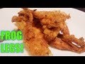 Crispy Fried Frog Legs!