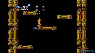 1986 Metroid (NES) Game Playthrough Retro Game