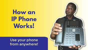 Hoe een IP-telefoon werkt!