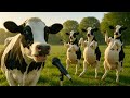 Menggembalakan Sapi Jinak Setiap Sore - Sapi Menari, Suara Sapi, Sapi, Sapi Lucu, Sapi Makan Rumput