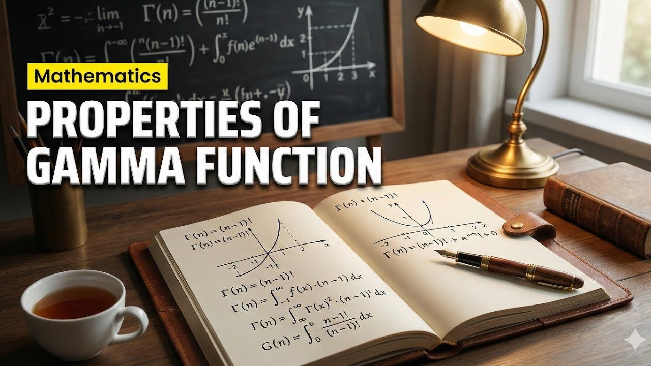 Properties of Gamma Function & Proof - YouTube
