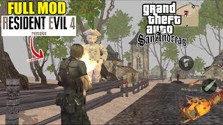 DOWNLOAD GTA SA LITE MOD RESIDENT EVIL 4 REMAKE DI ANDROID ! KEREN BANGET ! screenshot 3