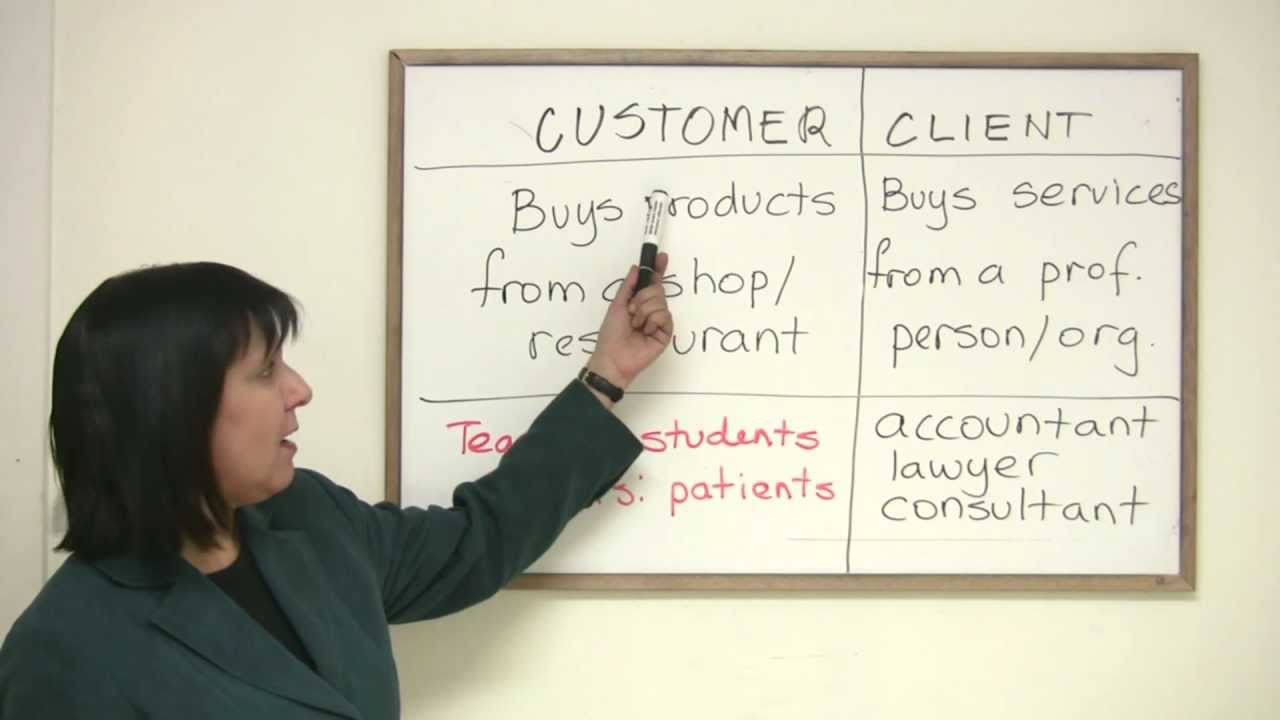 client กับ customer  New Update  Business English Vocabulary - CUSTOMER \u0026 CLIENT