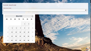 WP Datepicker - Disable Sunday & Monday