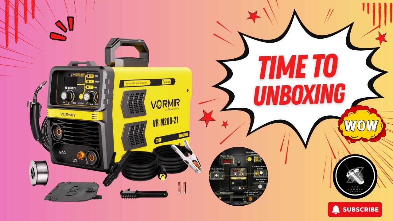 3 in 1 iBell Vormir M200-21 Welding Machine Review & Testing | TIG MIG MMA 