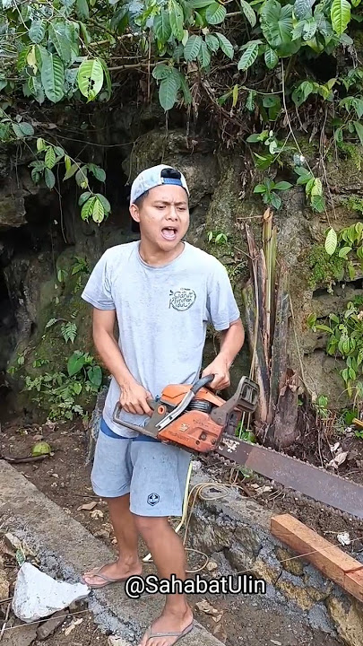 NEBANG POHON MAU KENA RUMAH TAPI NGERJAIN ORANG BESTIEE