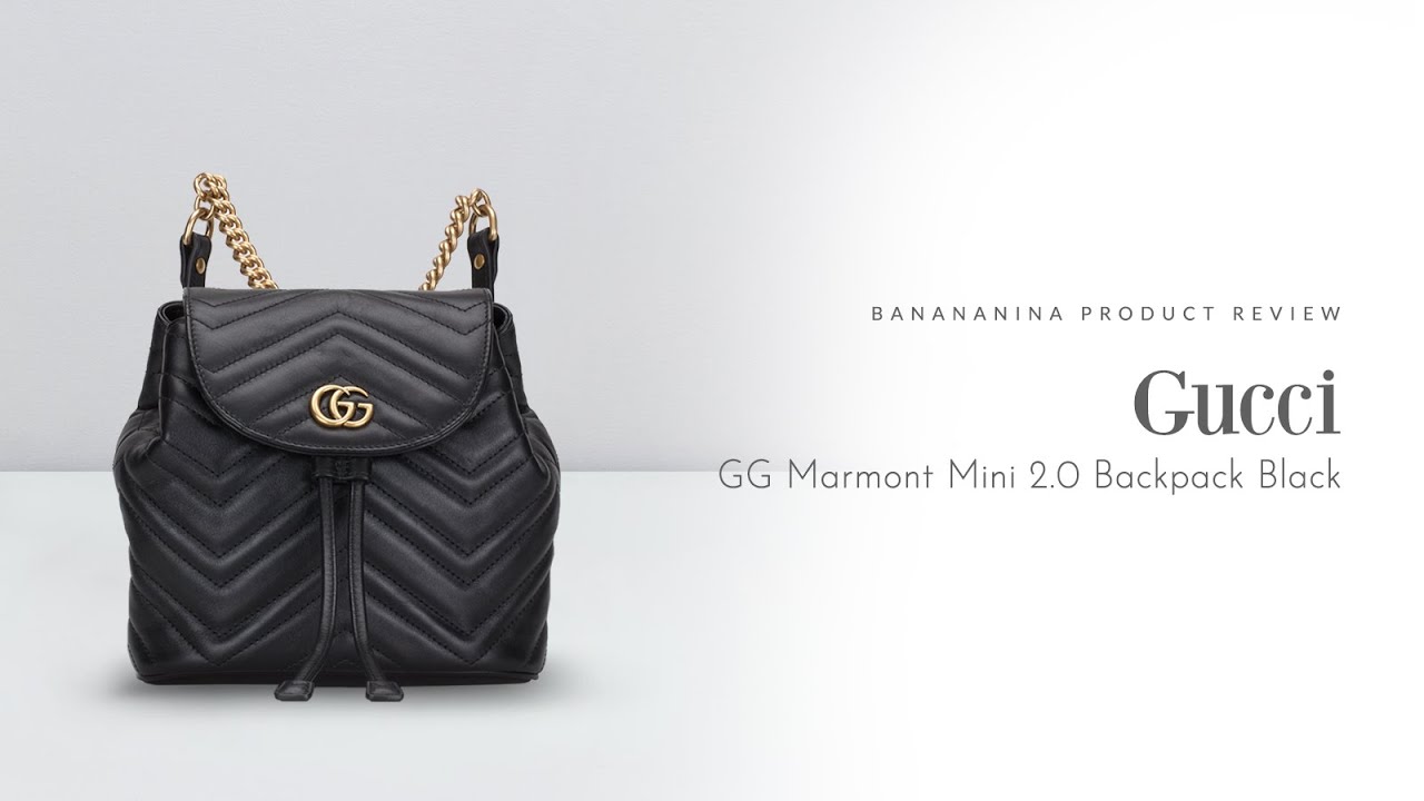 gg marmont 2.0 matelassé leather mini backpack