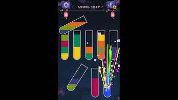 Sort Water Color Puzzle Level 1617