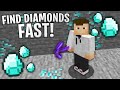 How To Find Diamonds FAST In Minecraft 1.17! (java and bedrock)
