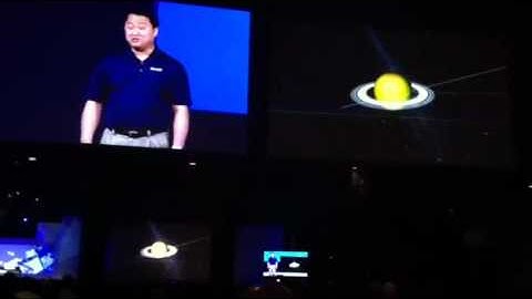 World wide telescope kinect