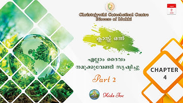 Sunday Catechism | Standard 1 | Chapter 4 | Part 2 | Suni Shaji