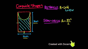 Area of Composite Shapes - subtraction