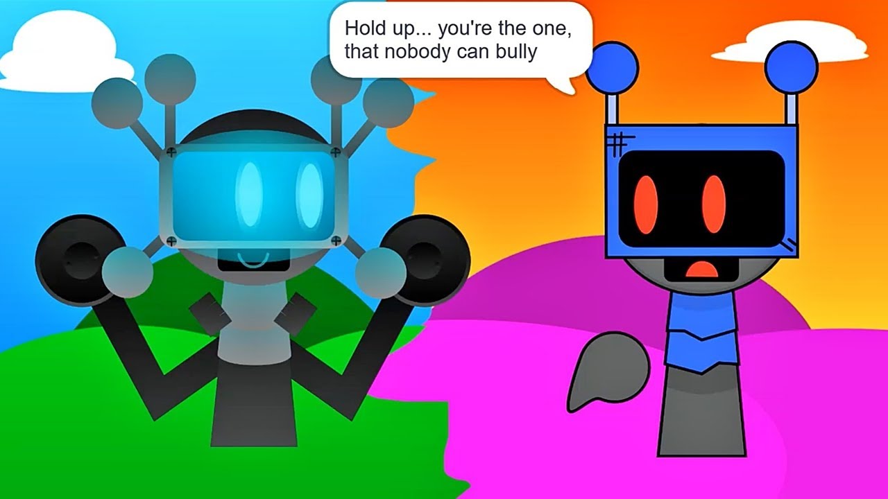 Sprunki Quarantine Meets Sprunki 2P 😊 Remix – Animation Meme