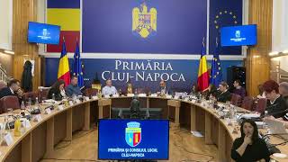 Ședința ordinară a Consiliului local al municipiului Cluj-Napoca din 22 ianuarie 2024
