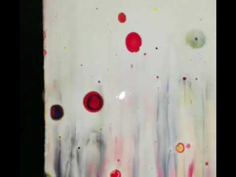Acrylic Fluid Art Swipe Technique Tutorial - YouTube