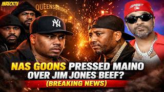 Nas U0026 50 Cent G00ns Ran Down On Maino Over Jim Jones
