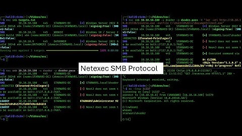 Using Netexec SMB Protocol