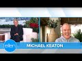 Michael Keaton Reacts to Peter Sarsgaard's Impression of Him