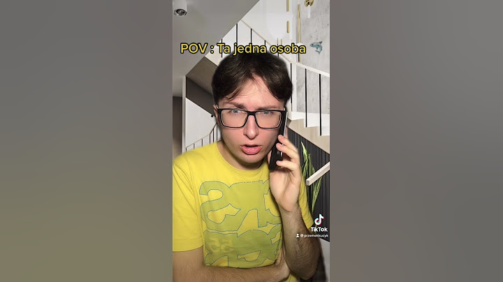 POV : Ta jedna osoba