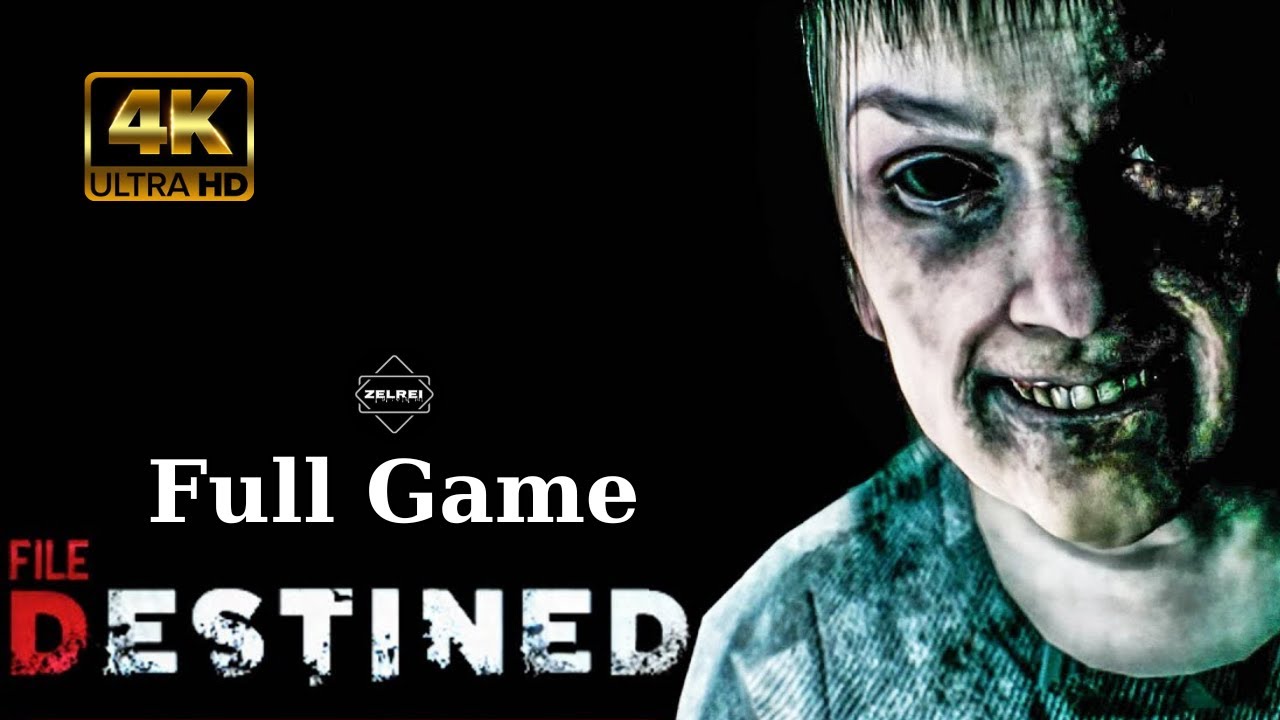 File Destined - Full Game (The Mysteries of Horror) Gameplay Walkthrough (4K 60FPS) - No Commentary