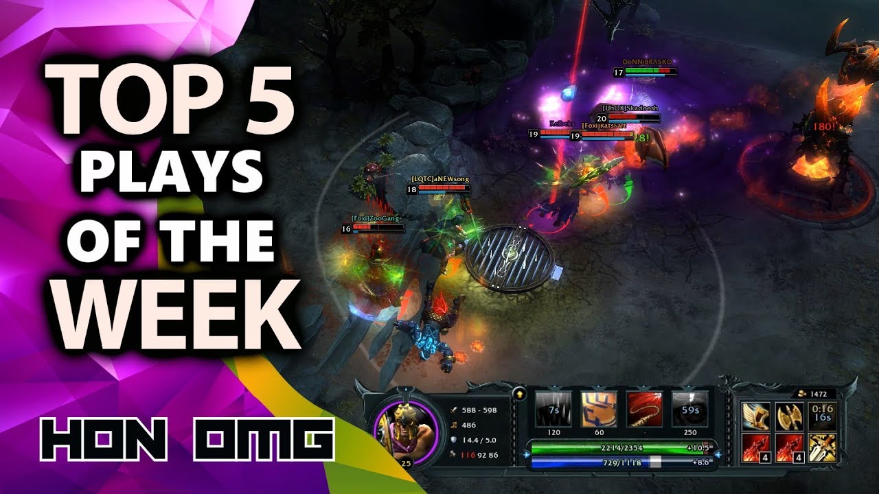 HoN OMG | Top 5 Plays of The Week + Quiz of The Week | August 27th 2019
