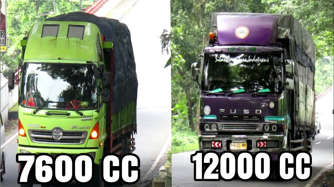  Truk  Tronton  Hino Fuso  Super Great Ditanjakan 