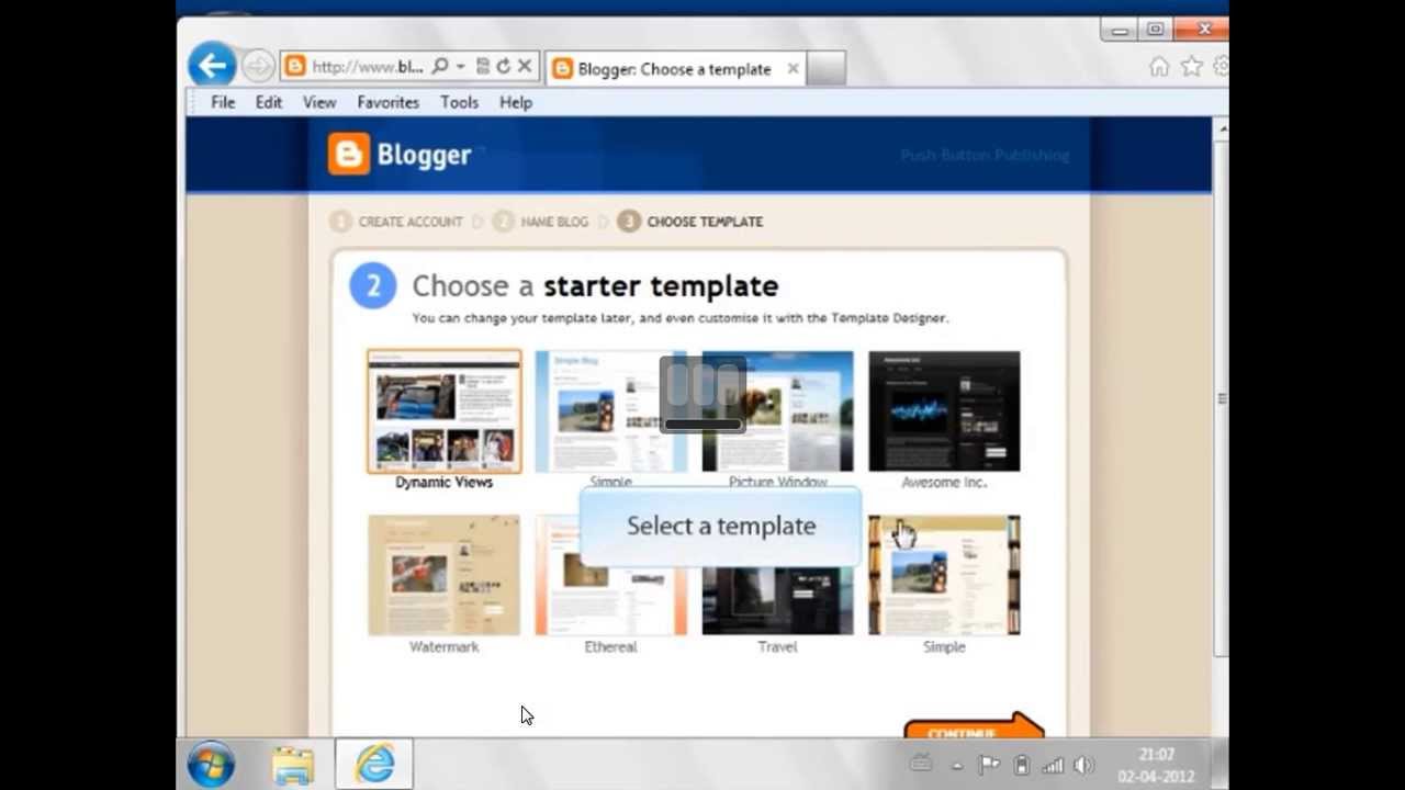how to use and create an blog - YouTube