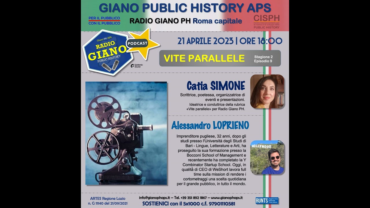 WESHORT | Catia SIMONE dialoga con Alessandro LOPRIENO