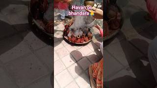 Bhagwat Katha Ke Baad Havanor Bhandara