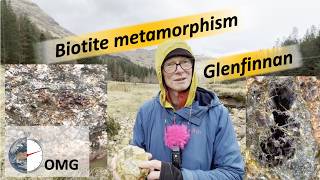 Metamorphic reactions of biotite, Glenfinnan.