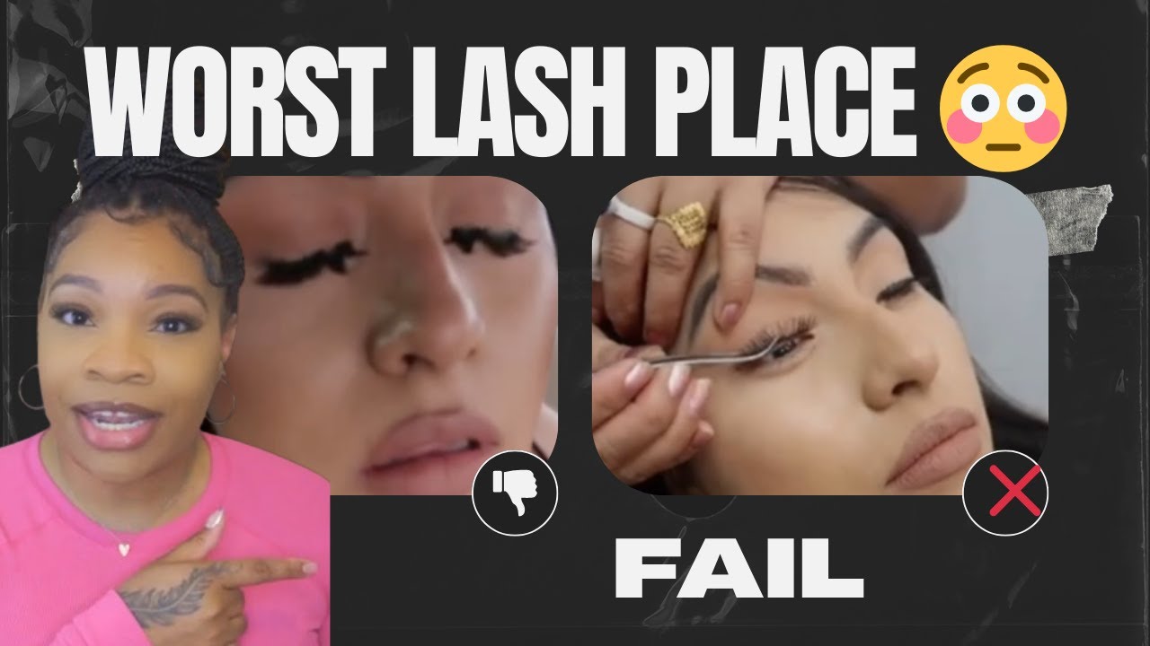 Reacting to the WORST Lash Extension Place Ever | Would YOU Pay For This!?