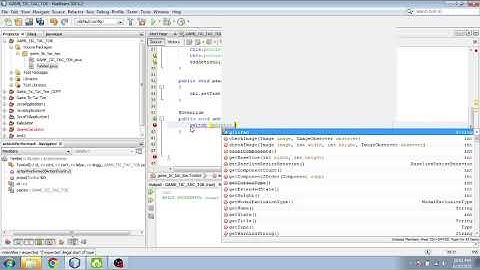 4  Membuat Game Tic Tac Toe dengan Java Menambahkan Action Listener Untuk Tombol