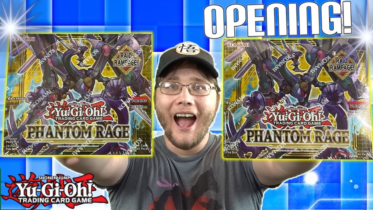 Yu-Gi-Oh! Phantom Rage Double Booster Box Opening