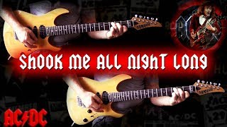 AC/DC - Shook Me All Night Long FULL Guitar Cover