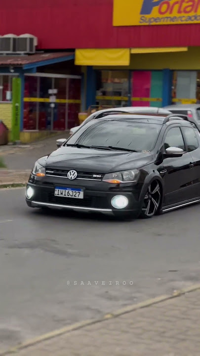 SAVEIRO CROSS G6 CABINE DUPLA REBAIXADA 🎬🖤🔥 #saveiro #saveirobrasil #saveirocross #viral #shorts