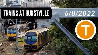6/8/2022 - Trains at Hurstville