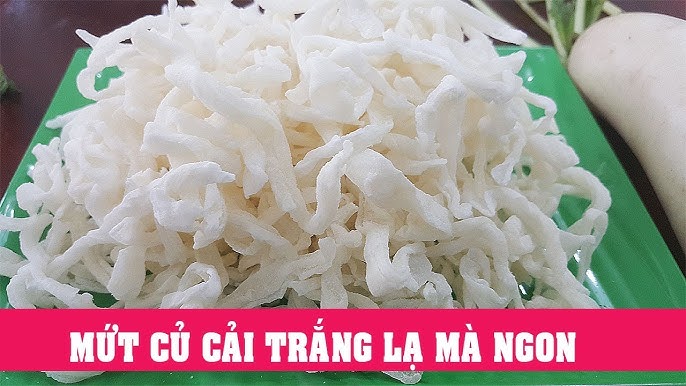 Cách Làm Mứt Củ Cải Cà Rốt - Bí Quyết Ngon Đúng Điệu