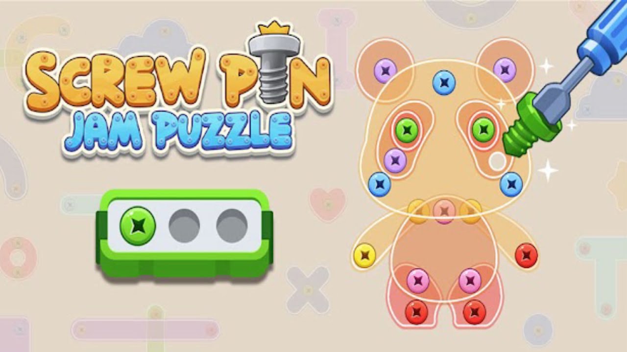Screw Pin: Jam Puzzle (by Sky Games) IOS Gameplay Video (HD)