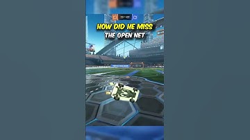 The WORST Open net MISS #rocketleague  #rl #shorts