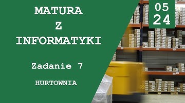 Matura z Informatyki Maj 2024 Zadanie 7 #matura #informatyka #maturazinformatyki #excel