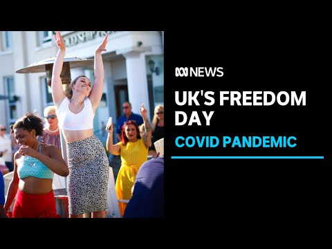 England abandons almost all coronavirus restrictions on 'Freedom Day' | ABC News