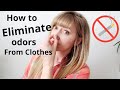 How to eliminate the thrift store smell  smokey odors from clothing